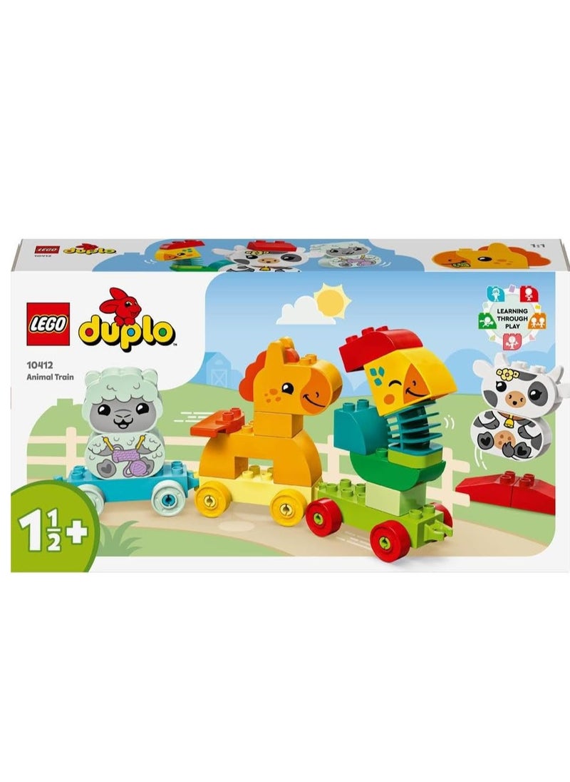 LEGO Lego Duplo Animal Train 10412 Learning & Education Toys Set; Building Blocks Toy for Toddlers (19 Pieces)  - Image 2
