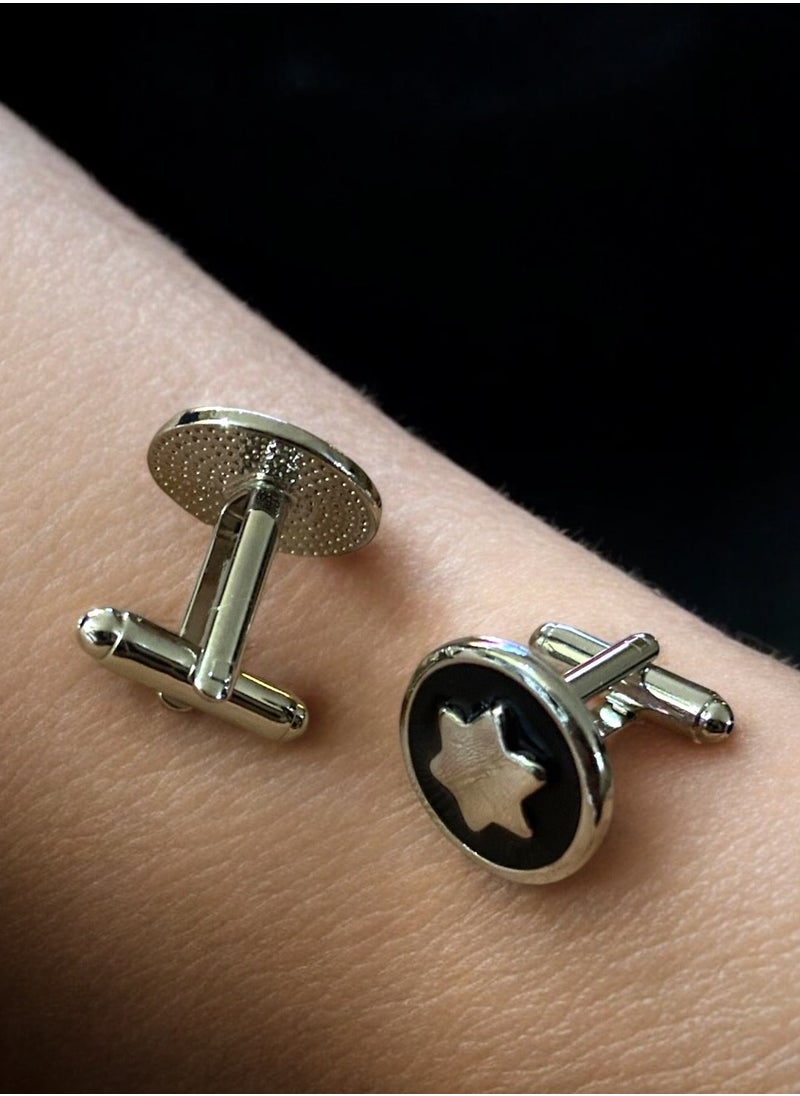 JewelleryClub - Elegant & High Quality Silver Cufflinks For Men - Image 1