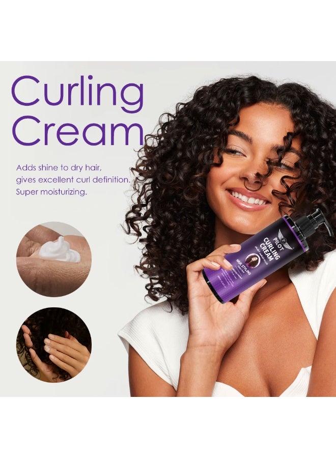 بايلوت كريم بايلوت لتجعيد الشعر 300 مل | كريم لتحديد التموجات والتجعيدات | ترطيب ومكافحة الهيشان - Image 1