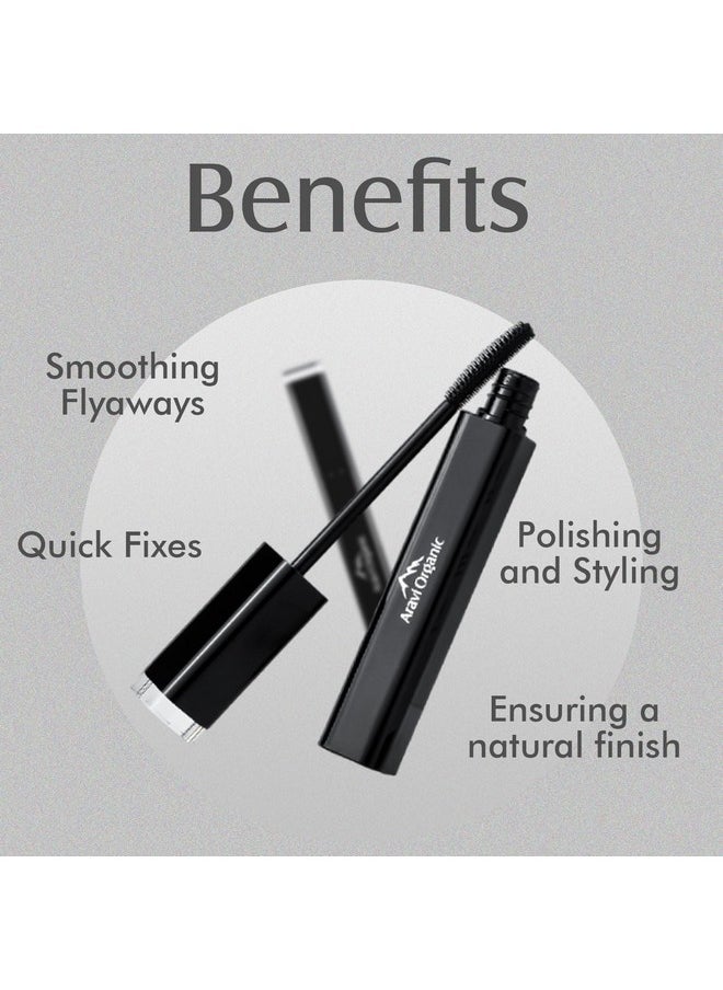 Aravi Organic Hair Finishing Stick - Flyaway Natural Styling Frizz Control - Smooth, Shiny & Non-Greasy Look - 15 Ml  - Image 2