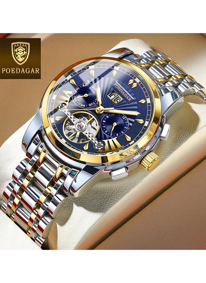POEDAGAR Tourbillon Multi-function Display watch for man - 414017  - Image 2