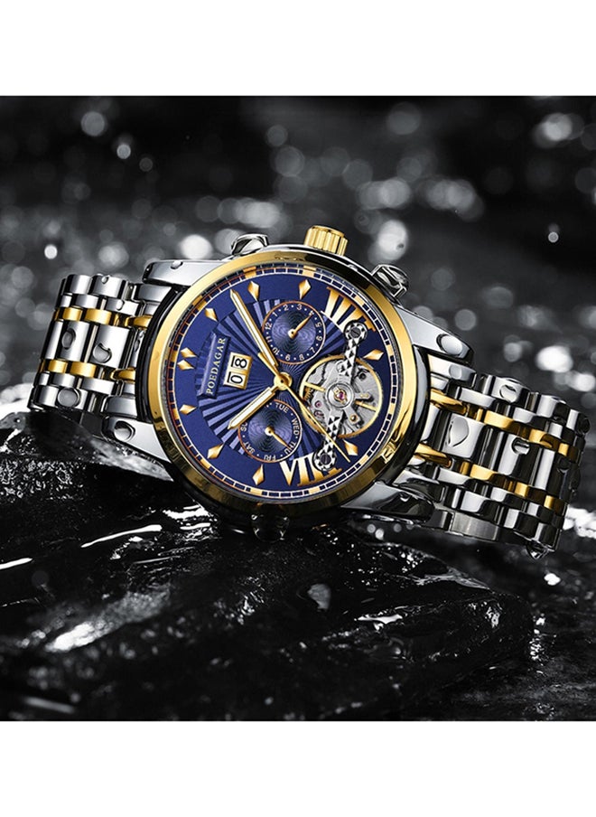 POEDAGAR Tourbillon Multi-function Display watch for man - 414017  - Image 4