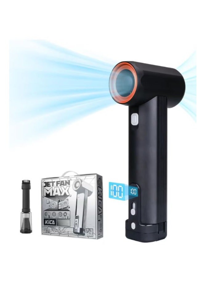 كيكا KiCA JetFan MAX Car Dryer Air Blower – 31oz Thrust, 205MPH Wind Speed, 54W Fast Charging, 6 x 4000mAh Batteries, Turbo Dryer for Car Drying - Image 1