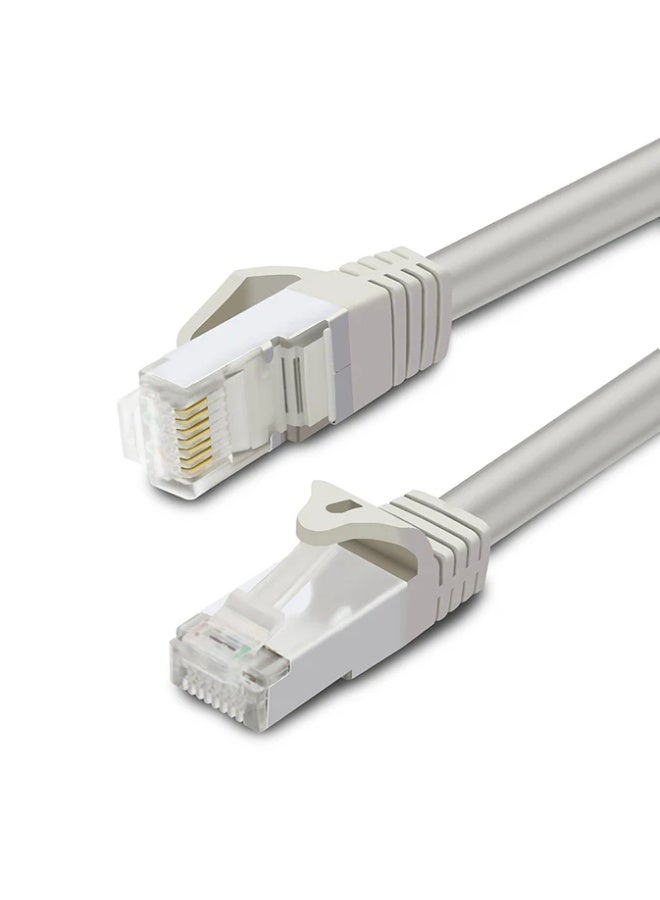 جينيون كابل شبكة GENUINE Ultra 7 Cat7 فائق السرعة (20 متر) – S/FTP محمي، تردد 1000 ميجاهرتز، دعم 10GBase-T، نحاس نقي OFC، كابل إنترنت ثابت ومناسب للألعاب والأجهزة الذكية - Image 3