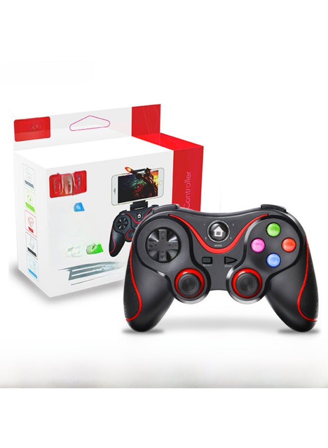 V8 V13 X3 T3 Mobile Phone Game Handle Wireless IOS Android P3 P4 Switch Multi-function Handle-Product Color:V8 Red Support PC P3 Ios Android Switch - Image 3