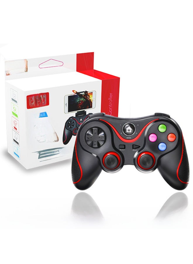 V8 V13 X3 T3 Mobile Phone Game Handle Wireless IOS Android P3 P4 Switch Multi-function Handle-Product Color:V8 Red Support PC P3 Ios Android Switch - Image 2