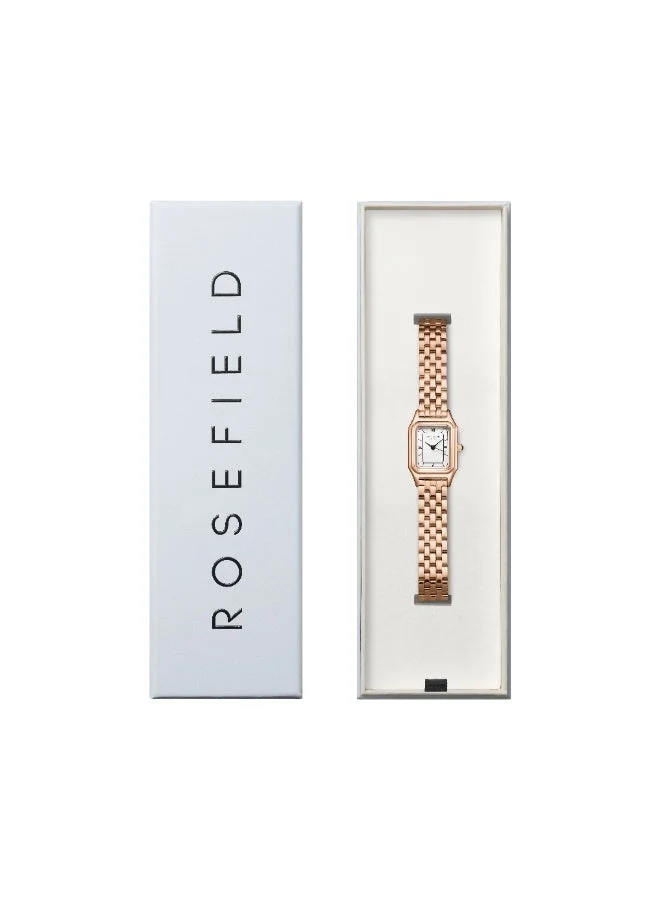 Rosefield  Rosefield Ivy White matte Rose Gold Watch  | Best Price UAE