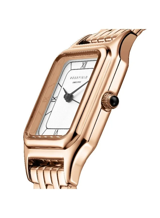 Rosefield  Rosefield Ivy White matte Rose Gold Watch  | Best Price UAE