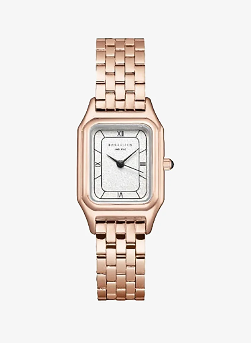 Rosefield Rosefield Ivy White matte Rose Gold Watch