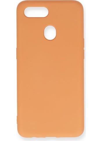 HappyCase Oppo Ax7 Case Nano Velvet Silicone Inside - Orange  - Image 1