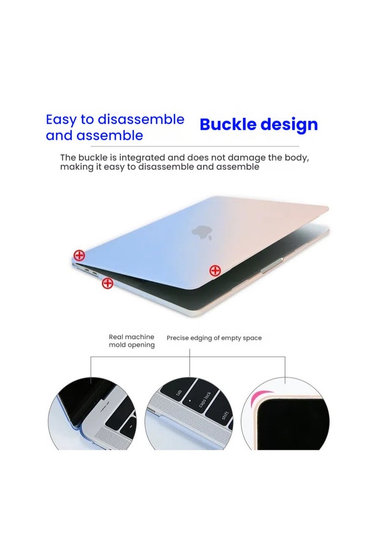 General MacBook Pro 13.3 Air A1932/A2179/A2337, PC Hard Shell with Silicone Lining, Minimalist, High Protection Computer Case  - Image 3