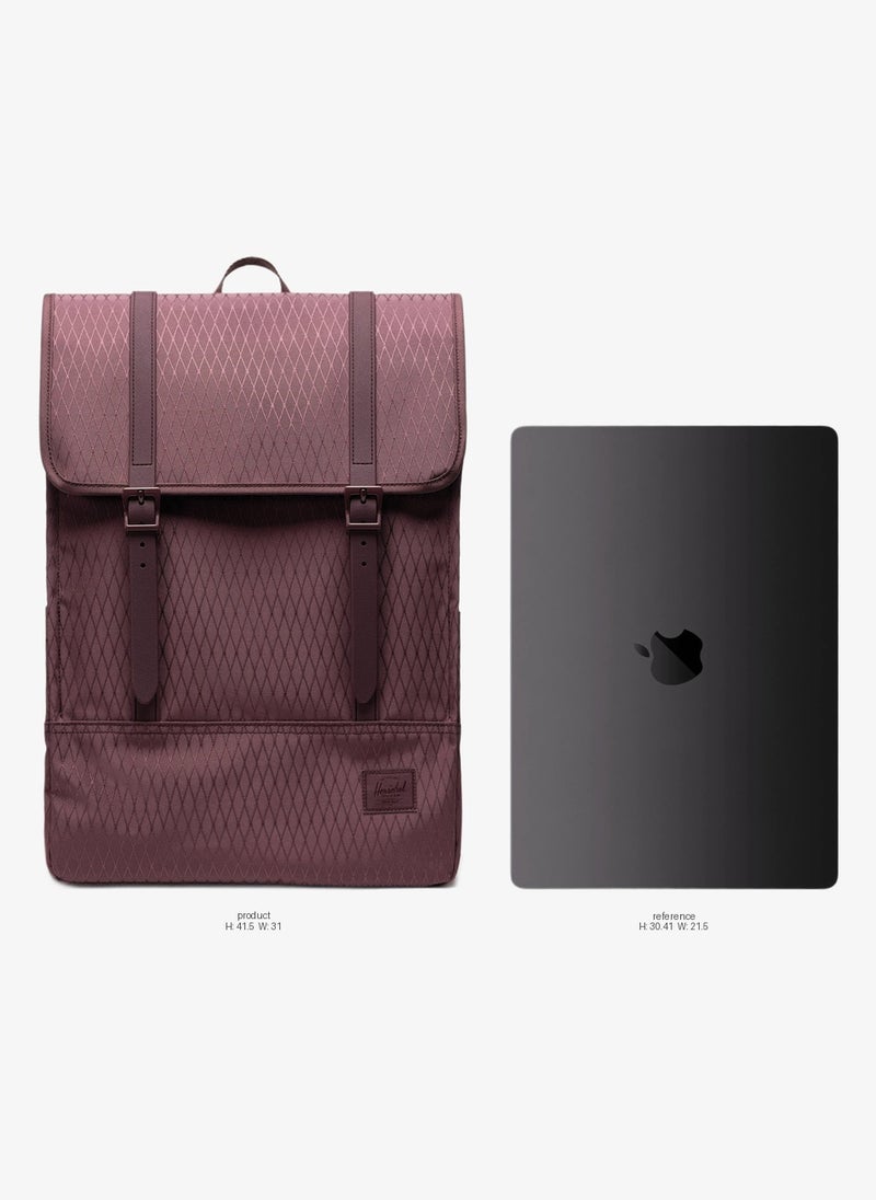 Herschel Survey  Backpack Huckleberry Diamond fits upto 15/16" Laptop - Image 2