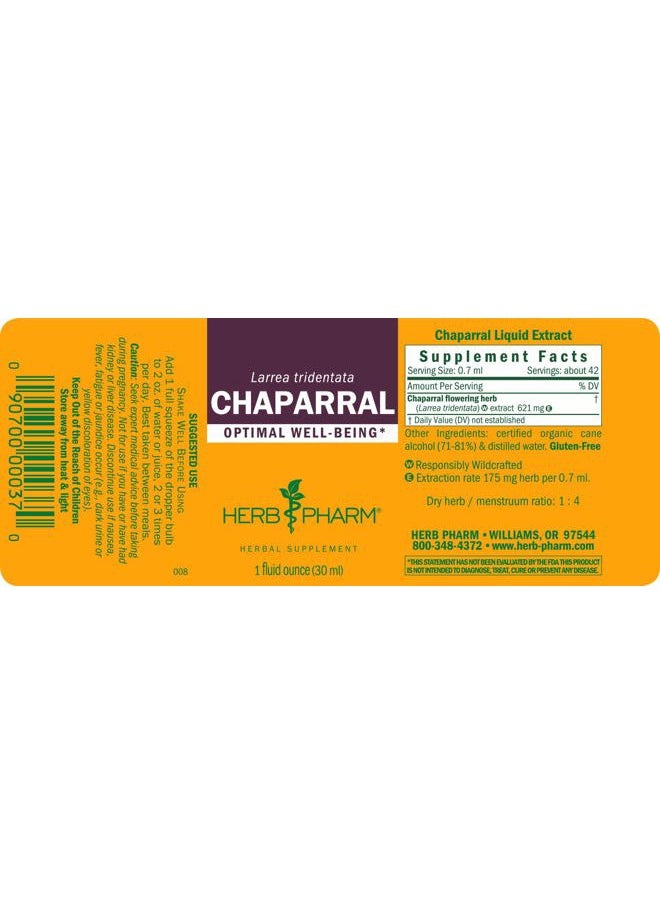 HERB PHARM Chaparral Liquid Extract, 1 Fl Oz  - Image 5