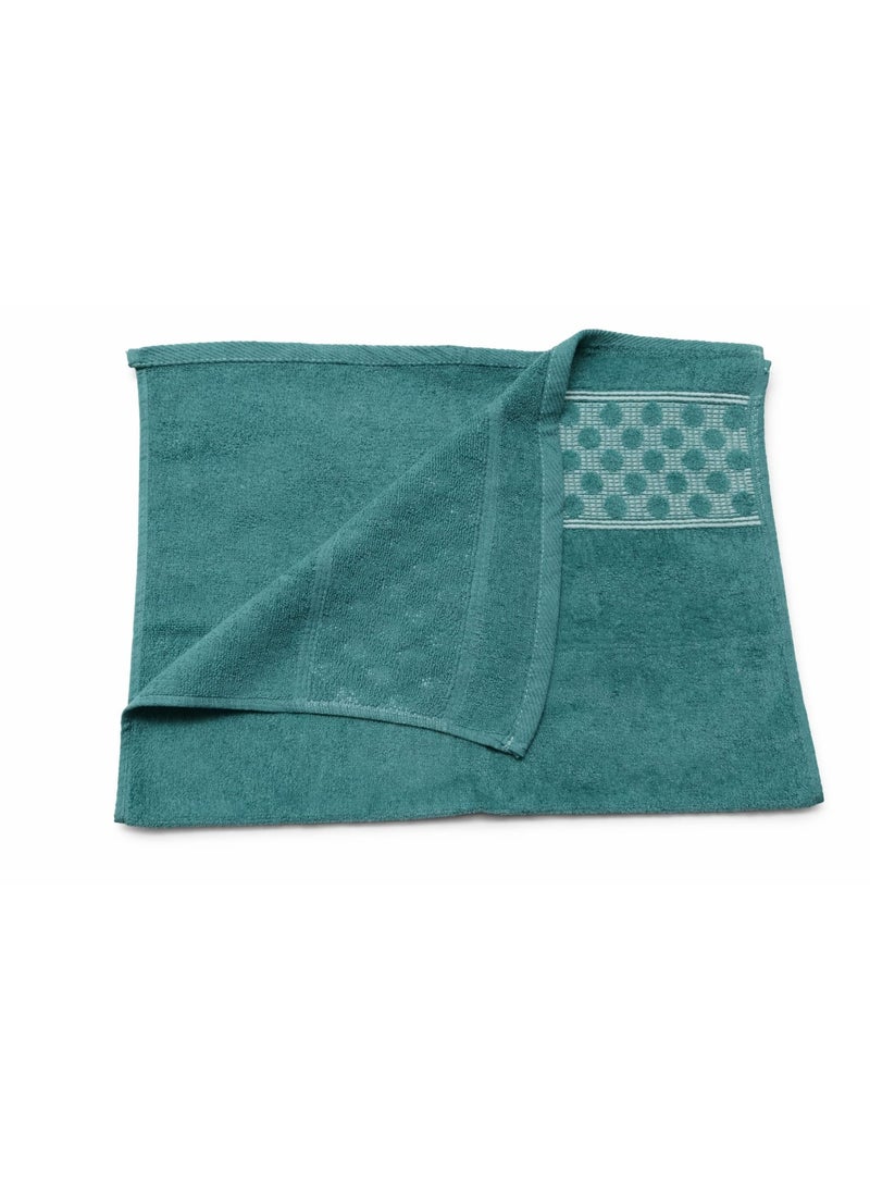 High-quality 3-piece towel set (one side cotton, one side velvet), 50x80 cm - Image 3