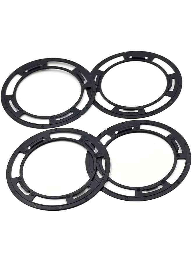 erorex 4 Pieces Of Plastic Frame Headphone Plastic Parts Ear Pads Mounting Rings Compatible With Hifiman Sundara He560 He500 He400 He400Se 400I 400S He300 He350 He3 He5 He6 He 4Xx He 4Xxs...Headphones Black  - Image 2
