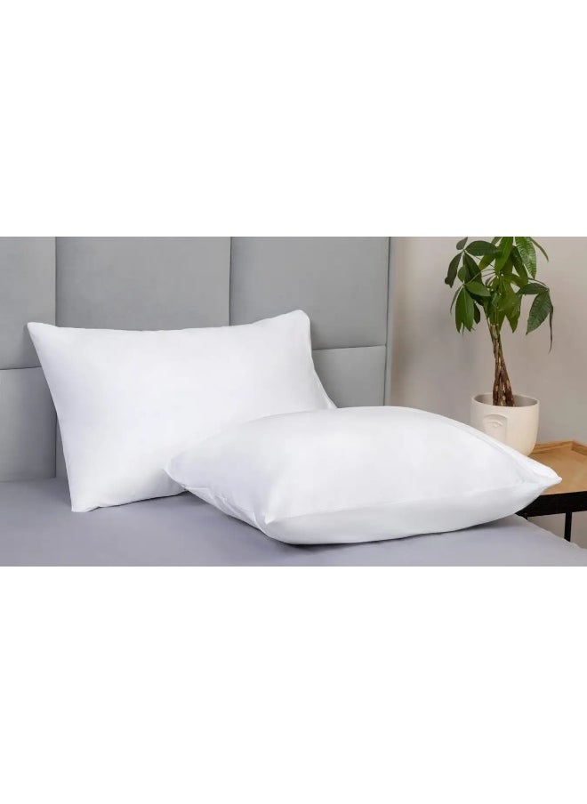 اسكونا - Askona Pillow Protect-a-Bed Basic with Bamboo and with Waterproof cover - Image 1
