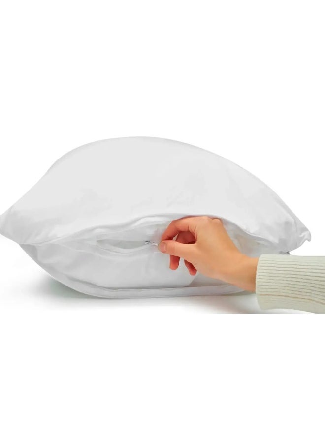 اسكونا - Askona Pillow Protect-a-Bed Basic with Bamboo and with Waterproof cover - Image 1
