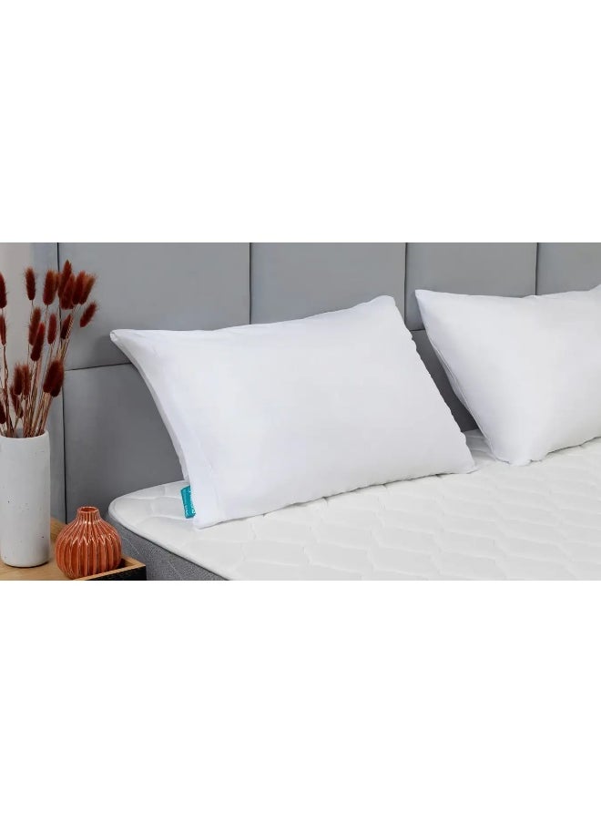 اسكونا - Askona Pillow Protect-a-Bed Basic with Bamboo and with Waterproof cover - Image 1