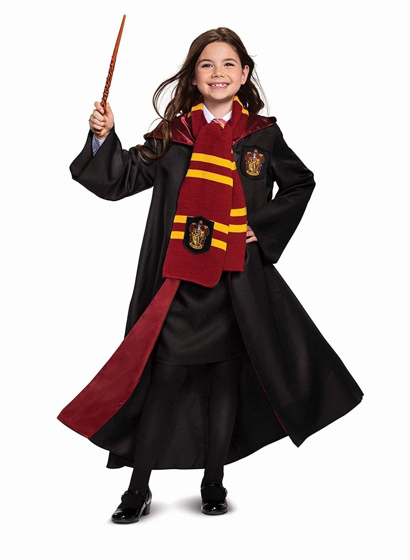 هاري بوتر Gryffindor رداء للأطفال - كيب الساحر مع الغطاء وشعار المنزل - هالوين كوسبلاي سحر مدرسة رداء، Unisex لباس حتى زي للفتيان والبنات - Image 3