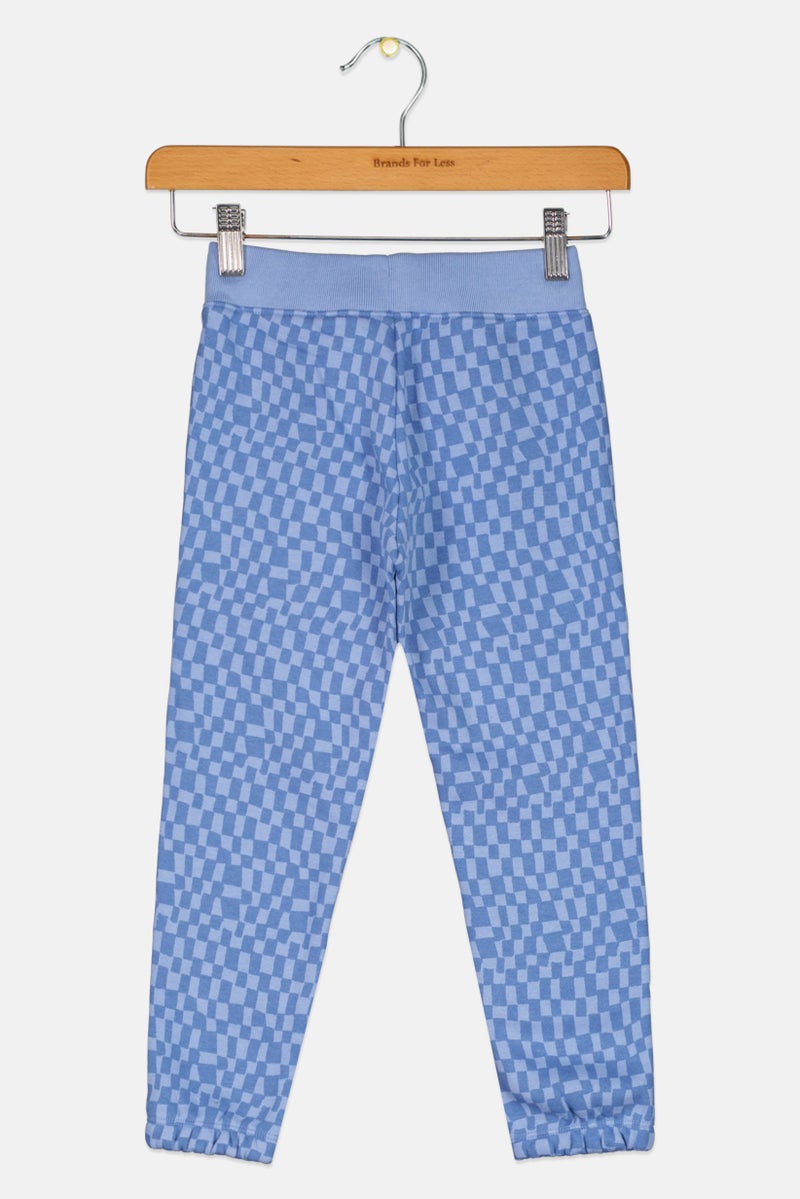 GAP Kids Girl Brand Logo Jogger Pants, Blue  - Image 2