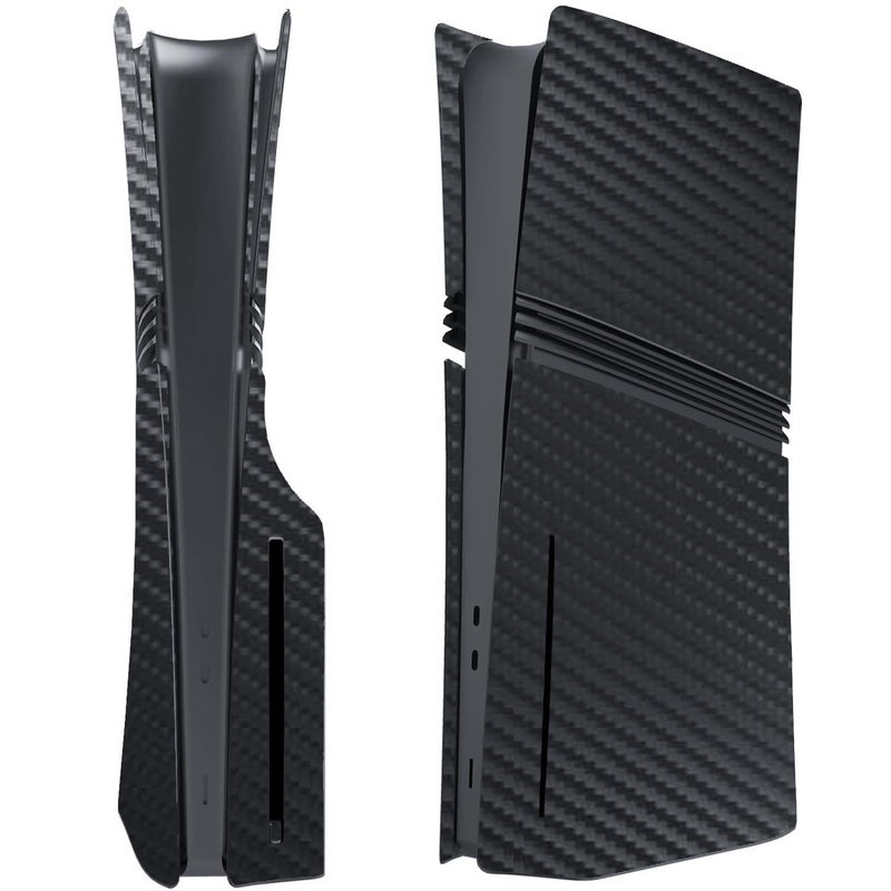 IFEEHE Carbon Cover Faceplates for PS5 PRO Console Shell Panels PS5 PRO Accessories Replacement Faceplate Carbon Fiber Pattern Disc Version - Image 2