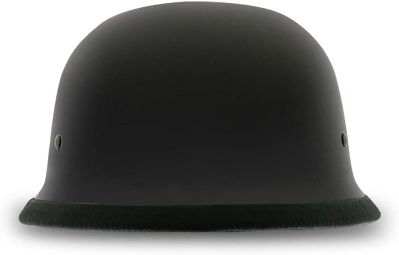 Daytona Helmets Novelty German Helmet - Dull Black - Image 3
