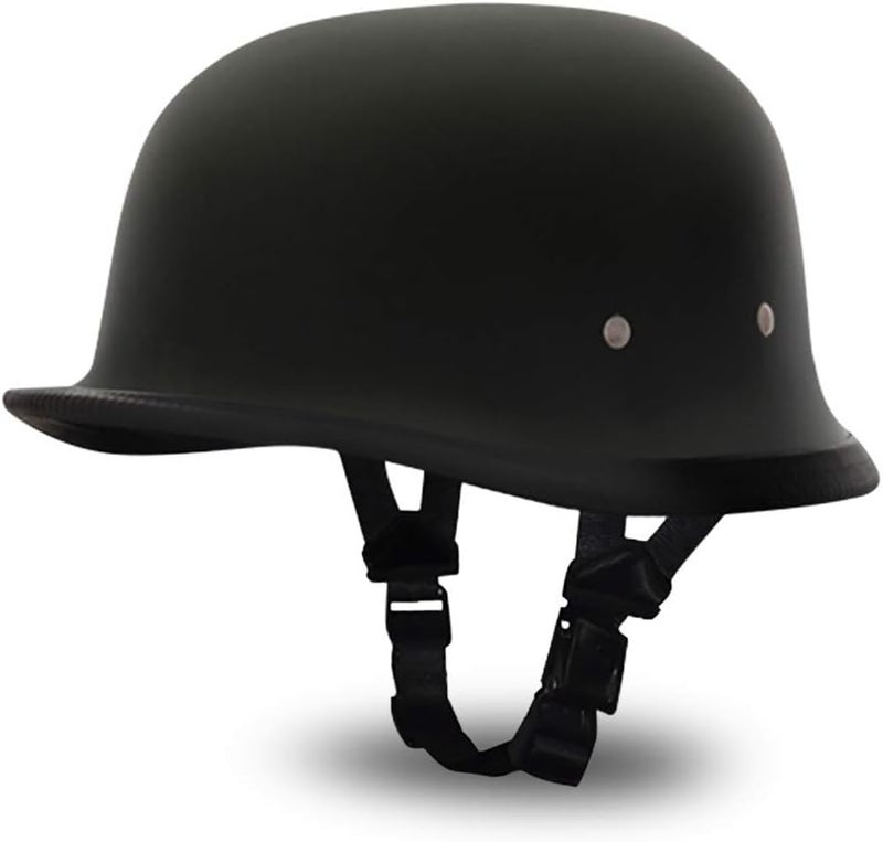 Daytona Helmets Novelty German Helmet - Dull Black - Image 1
