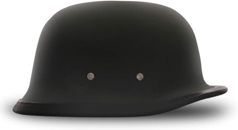 Daytona Helmets Novelty German Helmet - Dull Black - Image 4