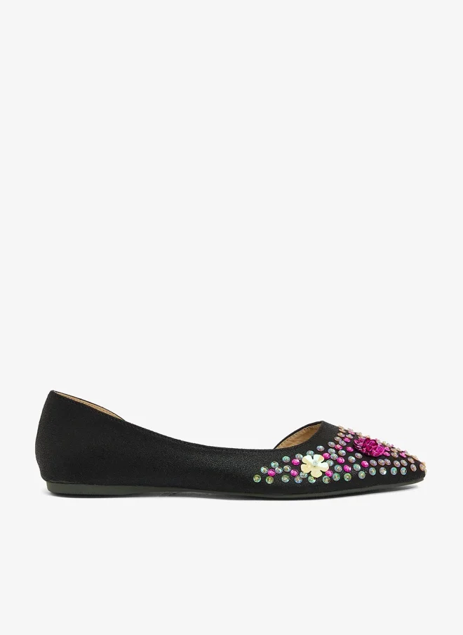 سبوت أون حذاء باليرينا مسطح