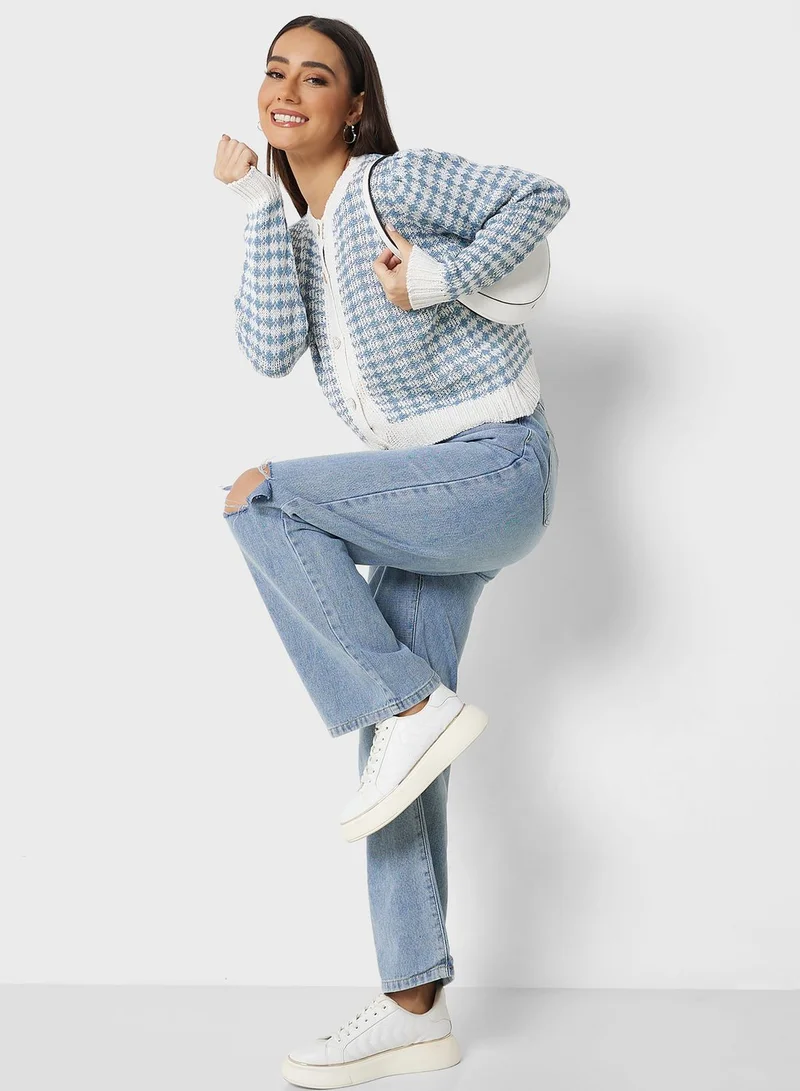Ginger Ripped High Waist Jeans