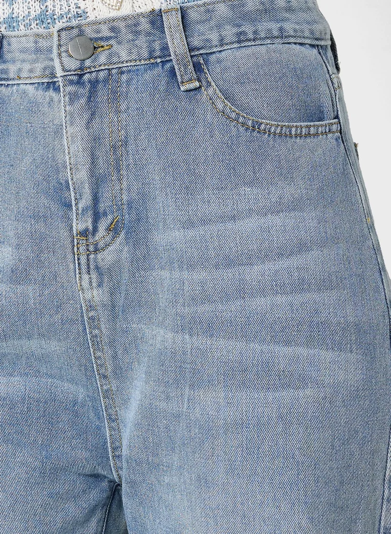 Ginger Ripped High Waist Jeans