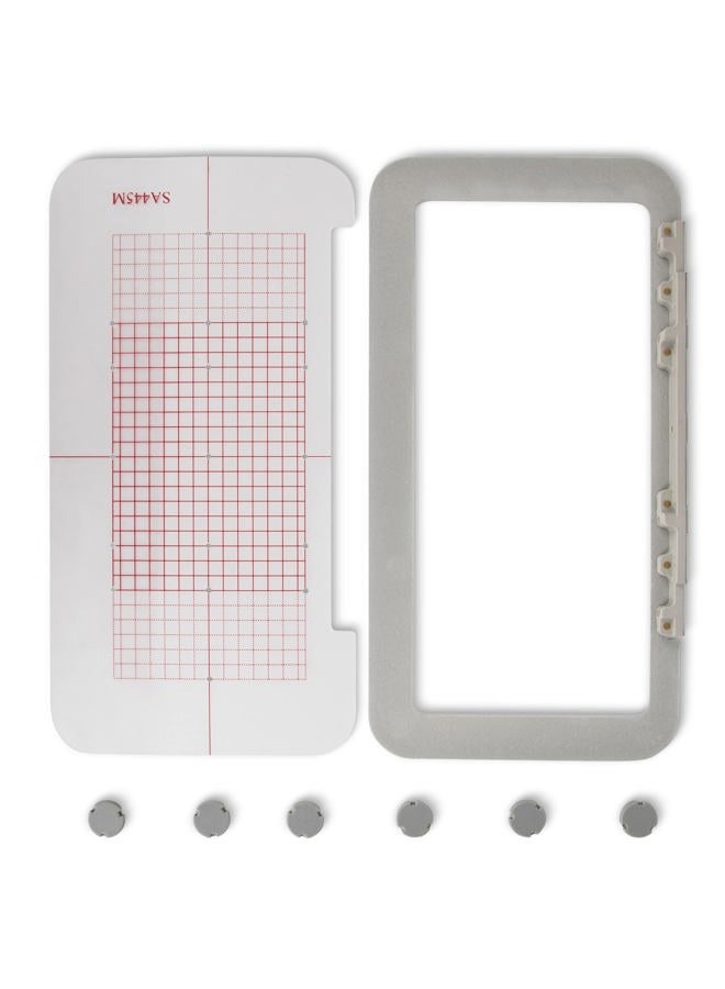 Embroidex إطار معدني مغناطيسي 5"x12" (SA445) لآلة التطريز Brother/Babylock PE 800 700 PC-8500 SE1900 Innov-ís 1250D Innov-ís NS2850D 1000 1200 - Image 1