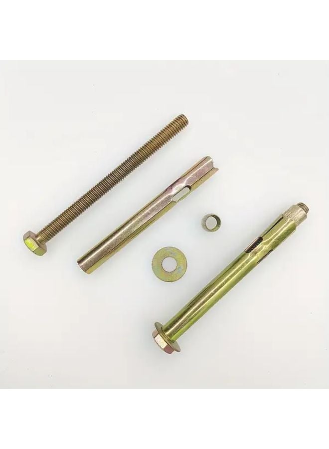 M6x50mm 12pcs Concrete Hex Head Expansion Bolts High Strength Carbon Steel - Image 2