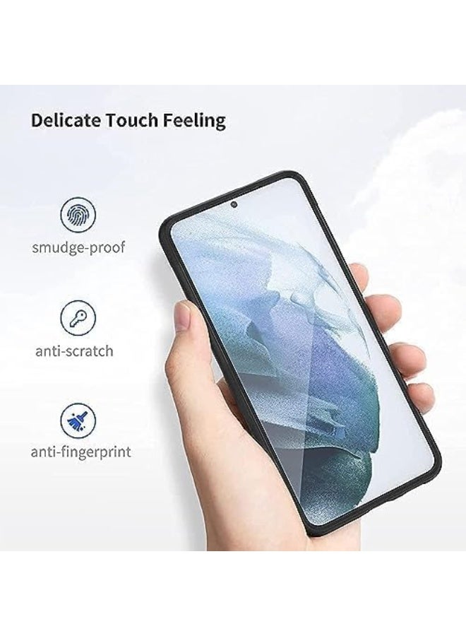 JOMILA Samsung Galaxy S21 Plus Silky Full Body Silicone Case Shockproof Protective Cover with Microfiber Lining For Samsung Galaxy S21 Plus - Image 4