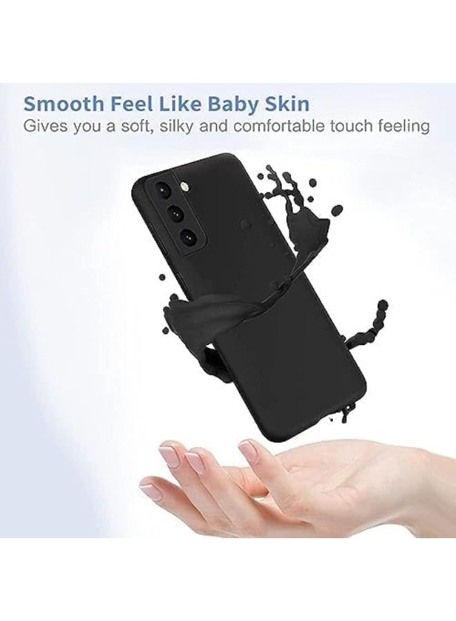 JOMILA Samsung Galaxy S21 Plus Silky Full Body Silicone Case Shockproof Protective Cover with Microfiber Lining For Samsung Galaxy S21 Plus - Image 3