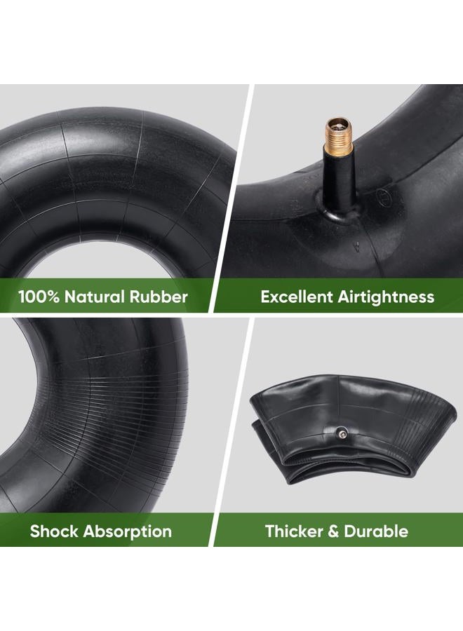 TICONN 15x6.00-6nhs Lawn Mower Tires Inner Tube, 2 Pack Inner Tire Tube for Wheelbarrow Tires, Replacement Tube with TR-13 Straight Valve Stem for lawn mower tires 15x6.00-6, Wheelbarrows, Wagons - Image 3