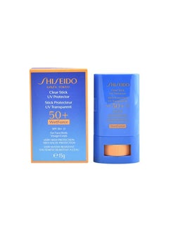 Shiseido Shiseido Sun Clear Stick Uv Protector for Face Body SPF50+, 15 g  - Image 2