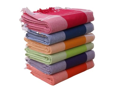 ASH Traders Cotton Striped Bath Towel Combo 300 GSM (Set of 4, Multicolor, 90 cm x 180 cm) Suitable for all men and women - Image 3