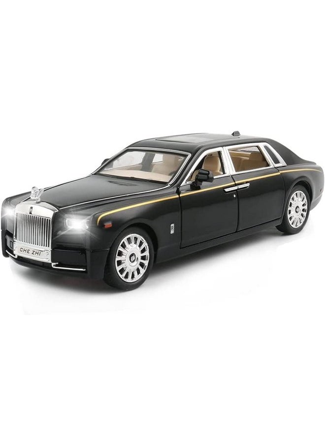 Sky Tech Sky Tech® Rolls Royce Phantom Model Car 1:32 Scale Exclusive Alloy Metal Car Pull Back Die-cast Car Toy car with Openable Doors & Light Music Boys Toys for Kids (Phantom 1:32)【Colors as Per Stock】  - Image 1