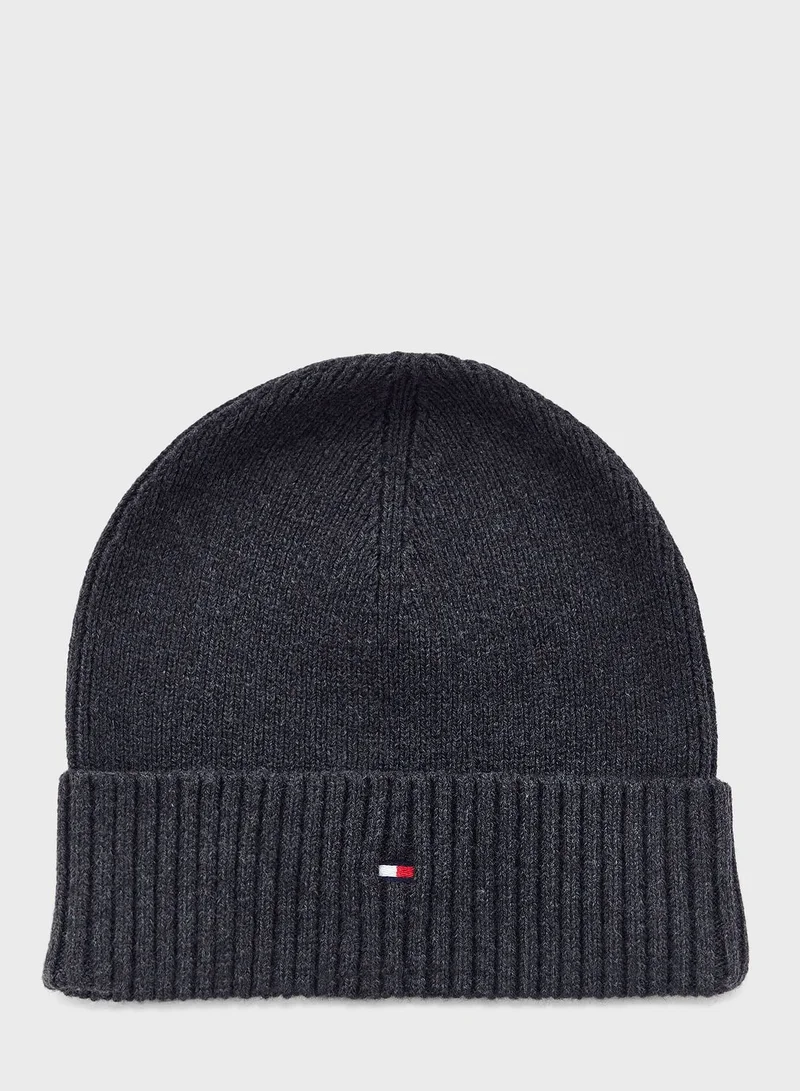 TOMMY HILFIGER Logo Knitted Beanie