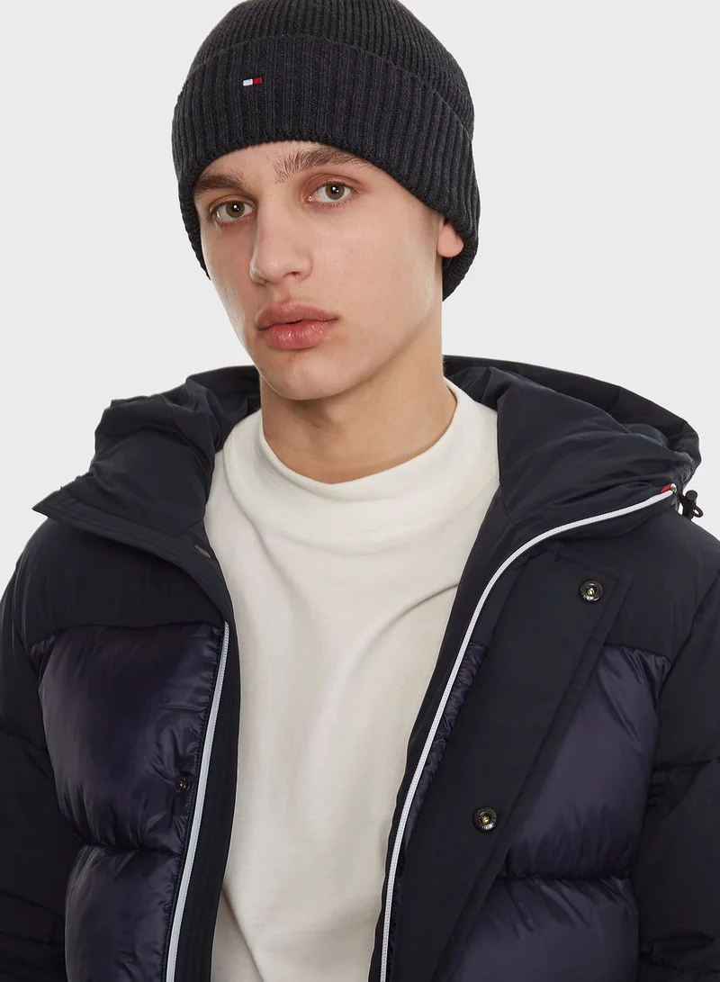 TOMMY HILFIGER Logo Knitted Beanie