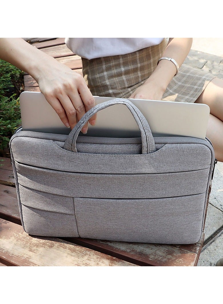 Portable Laptops Bags Shockproof Thickened Computer Bag, Dustproof Waterproof Laptop Case Zipper 15.6 Inch  - Image 3