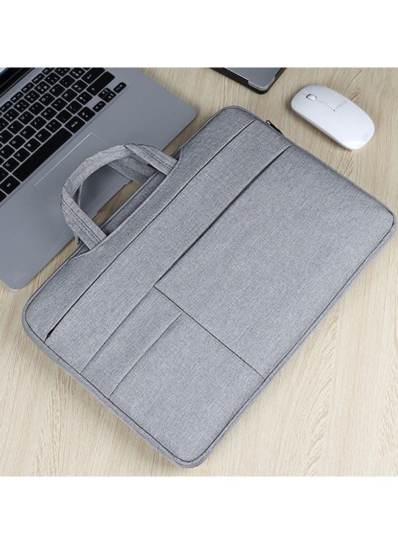 Portable Laptops Bags Shockproof Thickened Computer Bag, Dustproof Waterproof Laptop Case Zipper 15.6 Inch  - Image 2