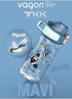 Tkk T-3002 Blue 500ML Patterned Thick Non-Bitable Flask - pzsku/ZFA041DB3BF095486BCA3Z/45/_/1728052296/fda4d7ef-f966-4590-858d-8a3e042a3075