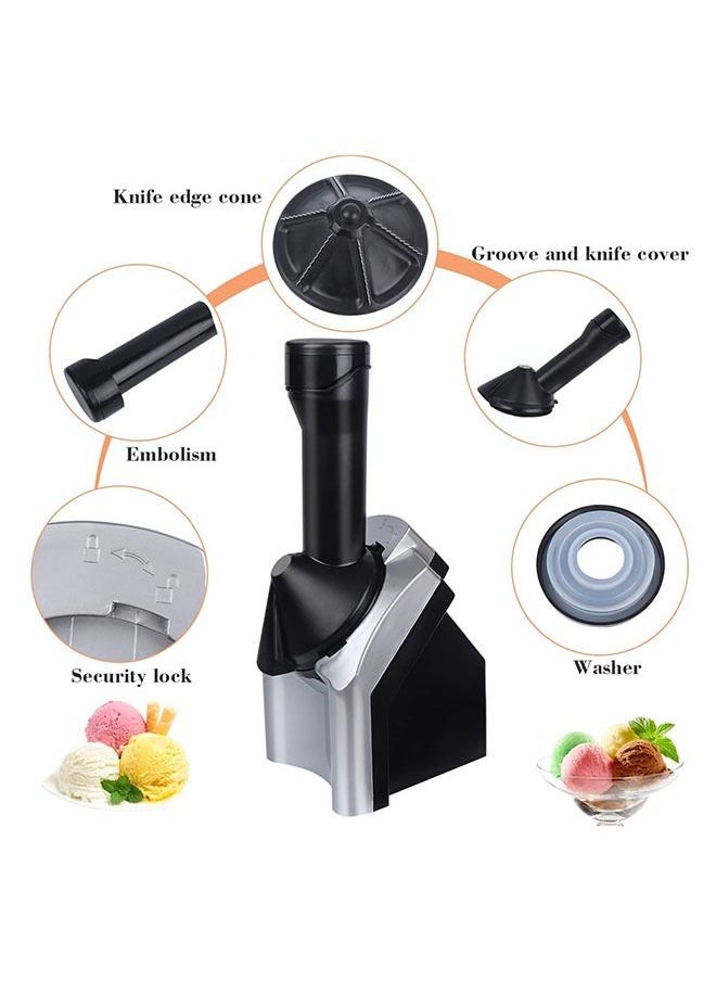 Arabest - DIY Ice Cream Machine,220V Automatic Fruit Ice Cream Machine,Food Grade Safe Material,Easy to Operate,Suitable for Making Fruit Ice Cream/Oreo Ice Cream - Image 1