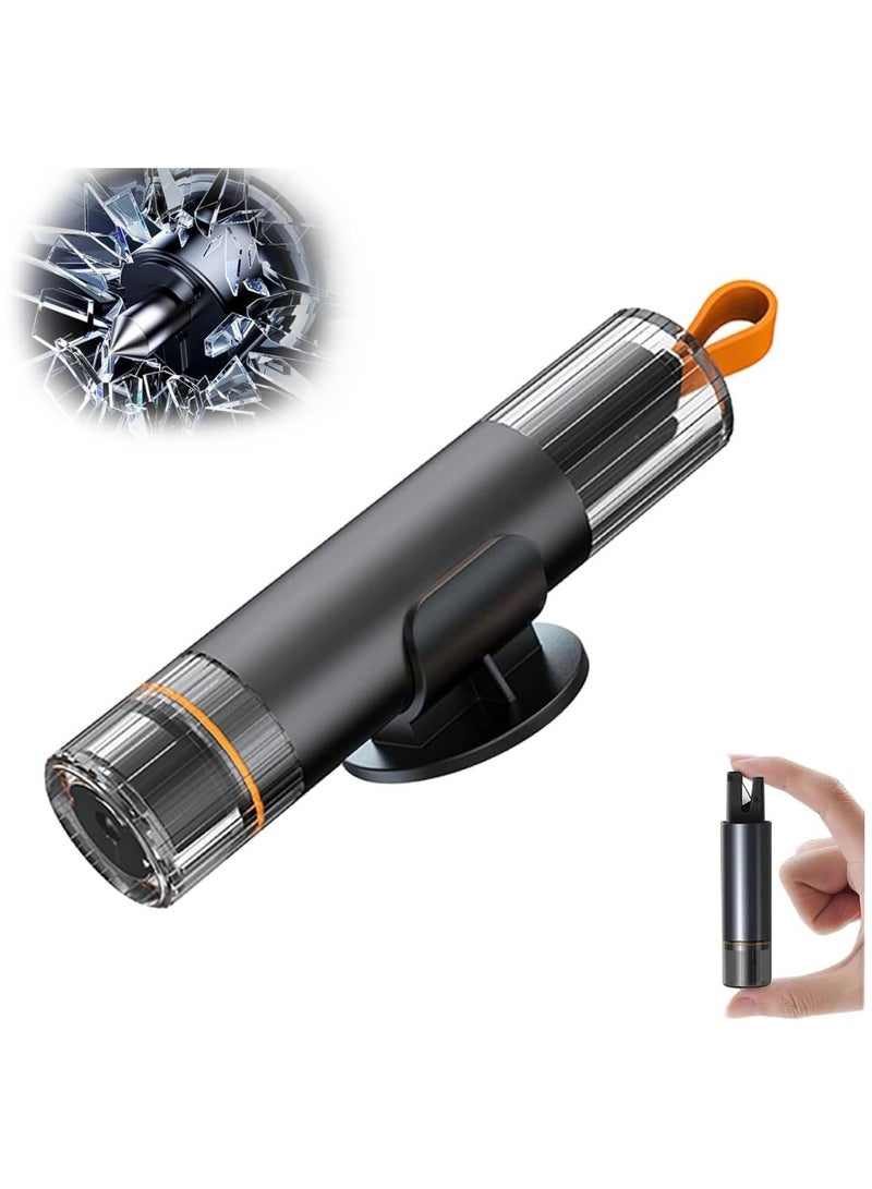 2-in-1 Car Emergency Escape Tool  Vehicle Window Exit Point & Seatbelt Release Compact Keychain Safety Device for Critical Situations  Durable & Portable - Image 1