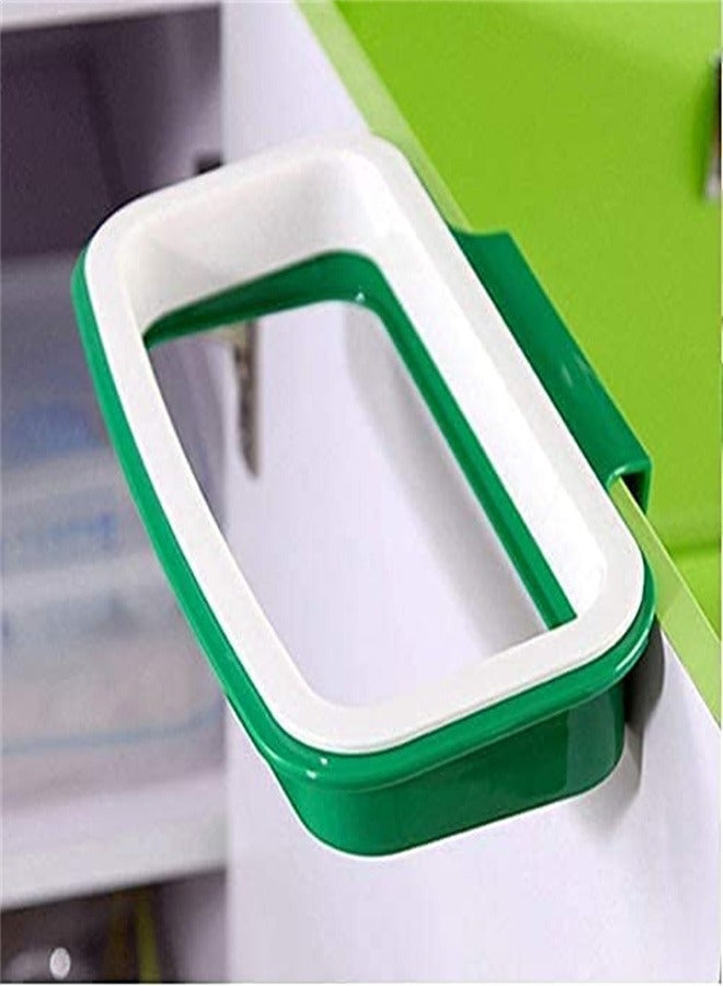 Goolsky Plastic Portable Trash Bag Rack Hanging Garbage Bag Holder for Kitchen Cupboard - Image 2