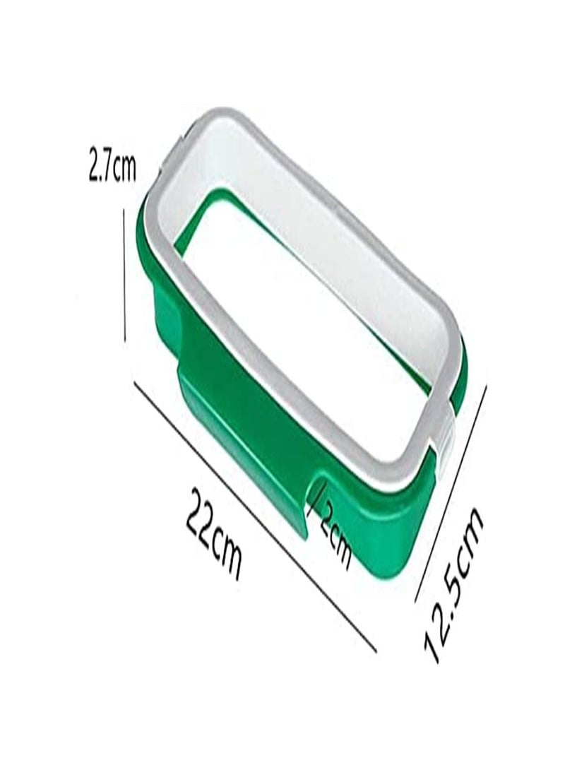 Goolsky Plastic Portable Trash Bag Rack Hanging Garbage Bag Holder for Kitchen Cupboard - Image 3