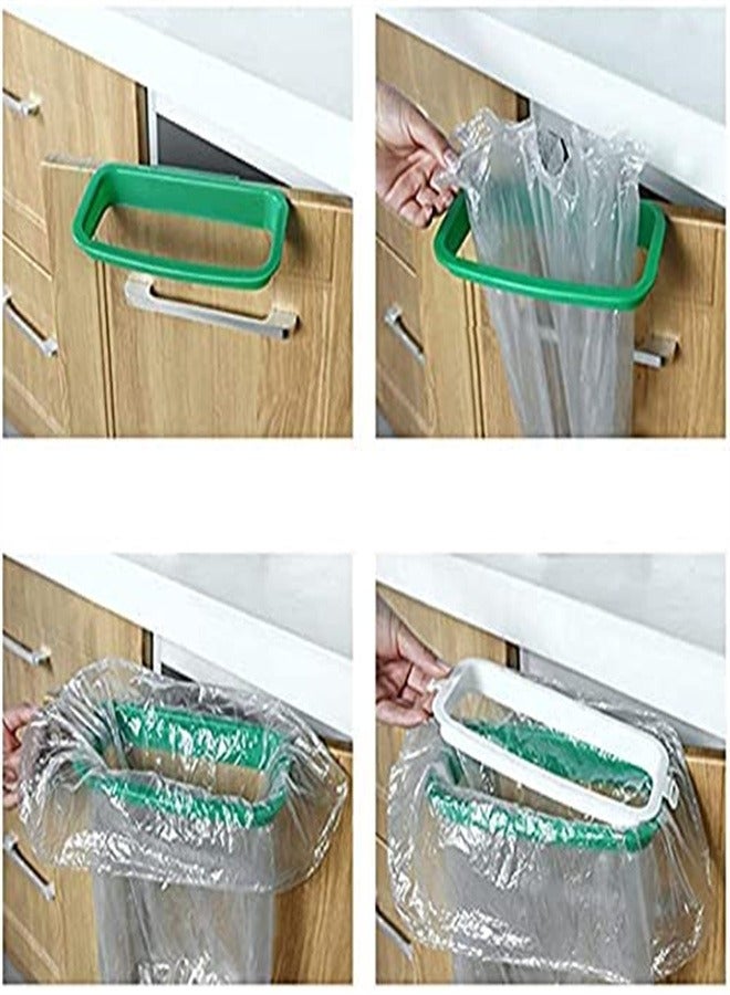 Goolsky Plastic Portable Trash Bag Rack Hanging Garbage Bag Holder for Kitchen Cupboard - Image 4