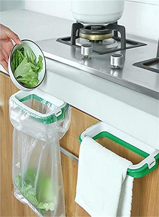 Goolsky Plastic Portable Trash Bag Rack Hanging Garbage Bag Holder for Kitchen Cupboard - Image 5